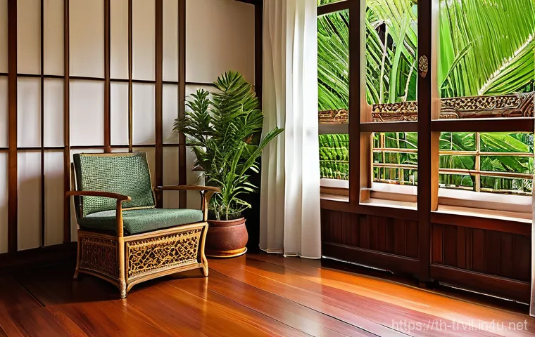 전통주택의 청소와 관리 - **Prompt 2: Gleaming Wooden Floor and Antique Furniture Polish**
    "A close-up, eye-level shot cap...